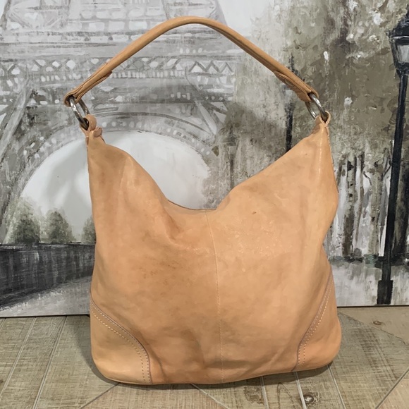 💗Frye Madison Leather Hobo Bag -Blush- Dusty-Rose - Picture 6 of 16